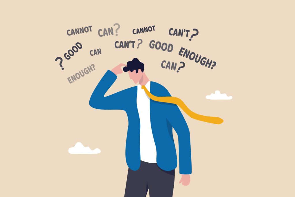 Self,Doubt,,Imposter,Syndrome,Or,Personal,Incompetence,,Confusion,Or,No