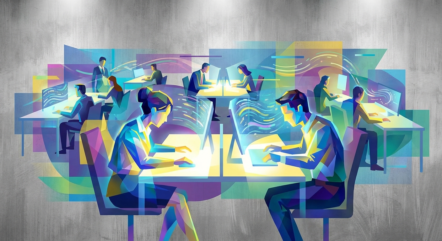 Executive communicating with clarity and confidence