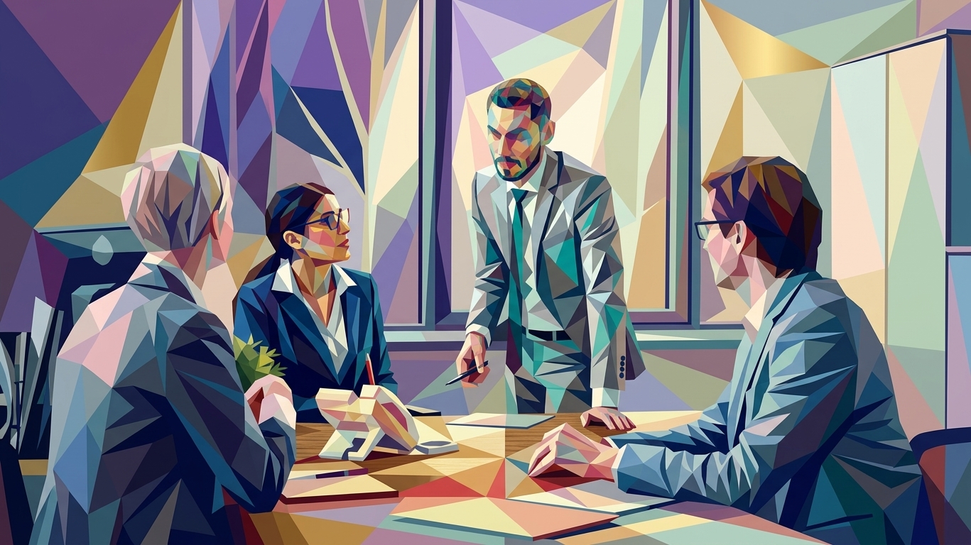 Authentic executive presence and grounded leadership