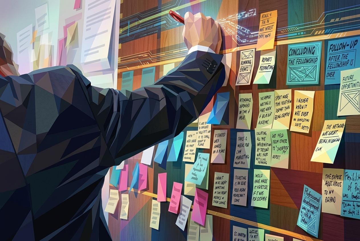 Engaged team in meaningful workplace conversation