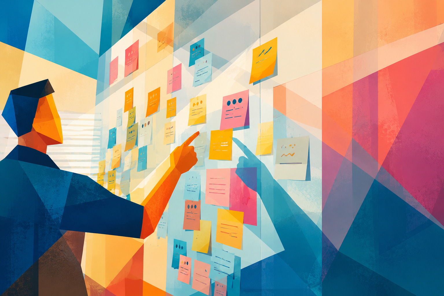 Executive building a strategic communication roadmap for hostile boardrooms